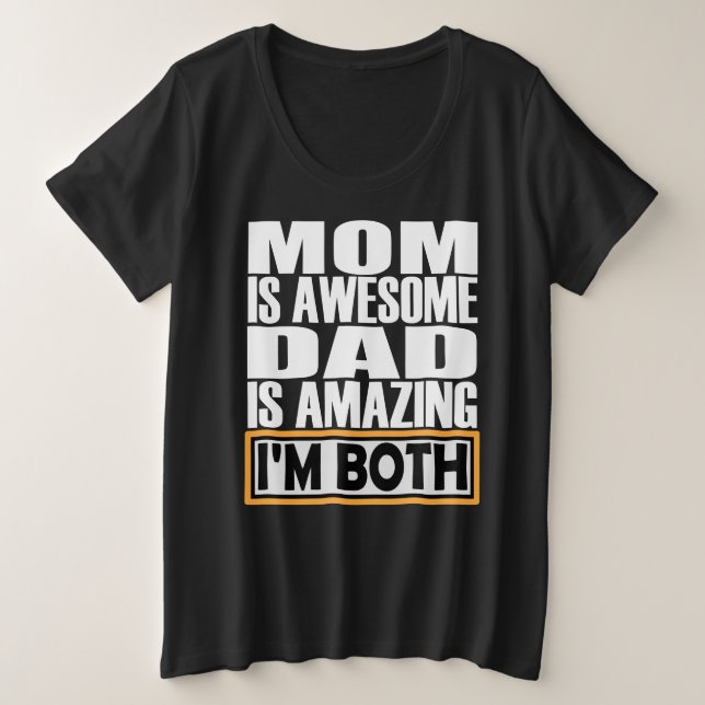 MAMAN EST BEAUCOUP PAPA EST EXTRAORDINAIRE JE SUIS (Design devant)