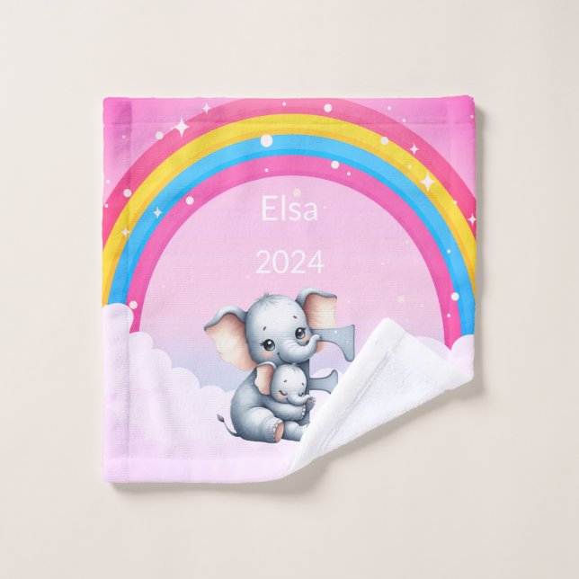 Maman et moi (Gant de toilette)