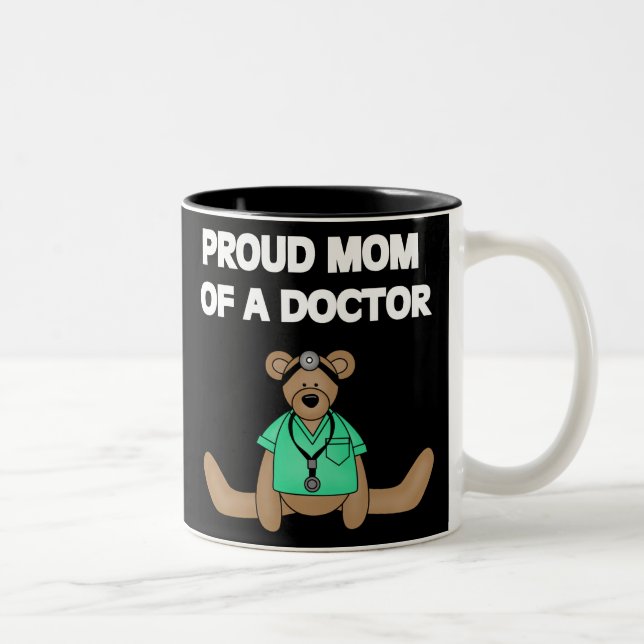 Maman fière de docteur Mug (Droit)
