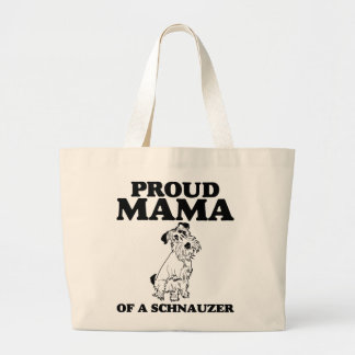 Maman fière d'un sac fourre-tout à Schnauzer