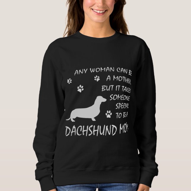 Maman Gifts de chien d'anniversaire de sweatshirt (Devant)