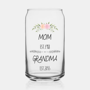 Maman & grand-mère Custom Floral Famille établie A