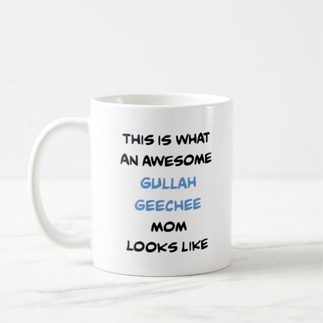 maman gullah geechee, superbe mug à café (Gauche)