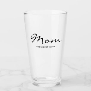 Maman Iconique Amusante Spirituelle Cool Verre Cla