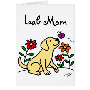 Maman jaune et vert de laboratoire