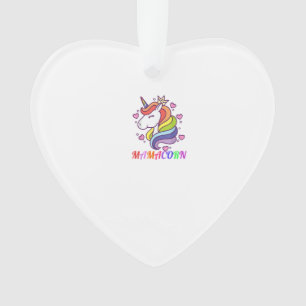 Maman Licorne Mamacorn Mignonne Tenue Anniversaire