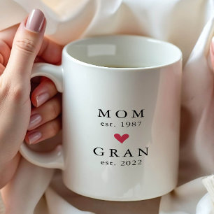 Maman moderne   Gran Year Est. Café Mug
