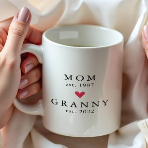 Maman moderne   Granny Year Est. Café Mug