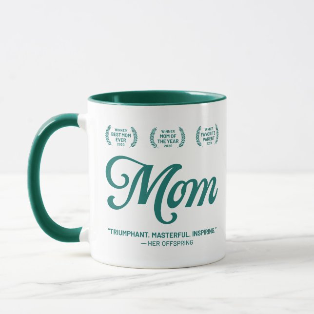 Maman Mug (Poignée et jante en 10 couleurs) (Gauche)
