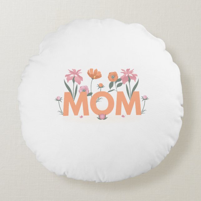 Maman Notre famille Coussin (Devant)