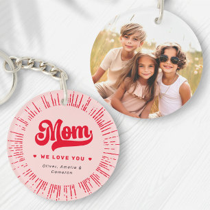 Maman nous t'aimons coeur photo rose rouge mère jo