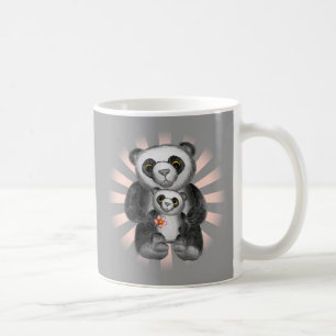 Maman Panda Ours Amour mug