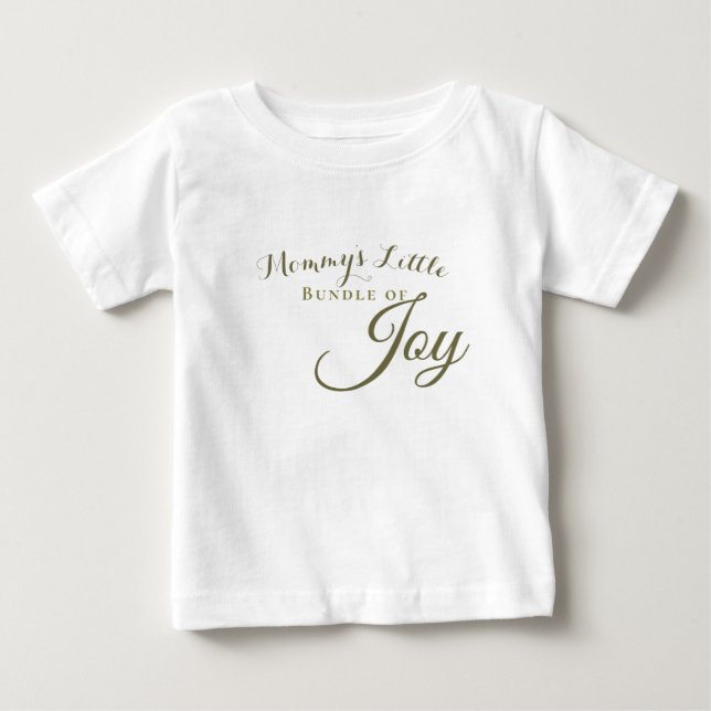 Maman Petit paquet de Joy Baby T-Shirt (Devant)
