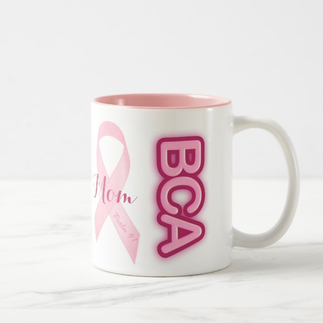 Maman Psalm 91 BCA Mug à deux tons (Droit)