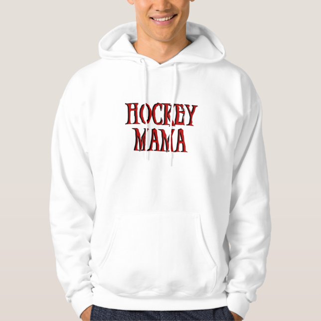 Maman Red T-shirts et cadeaux d'hockey (Devant)