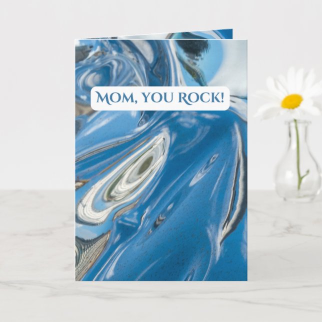 Maman, Rock ! Carte de fête des mères (Proverbe 31 (Petite plante)