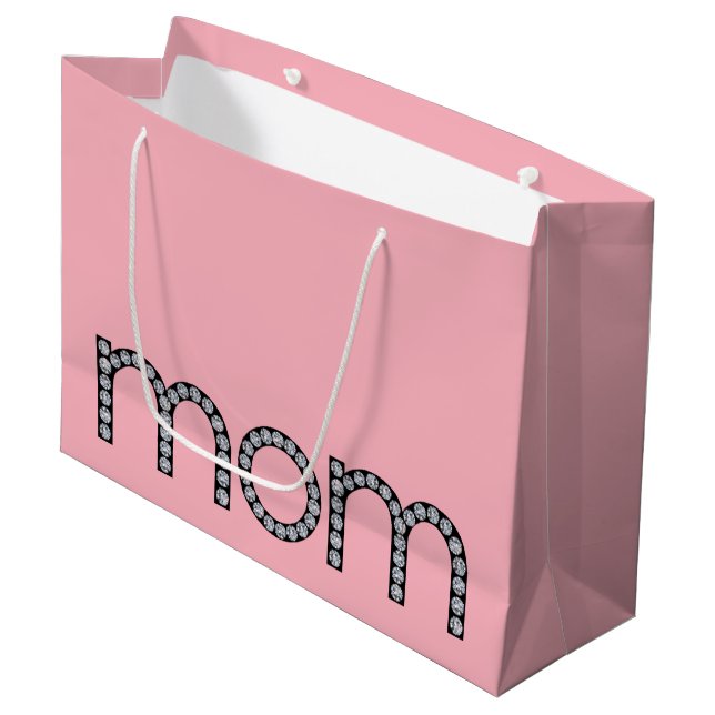 Maman, sac cadeau (Devant Angle)