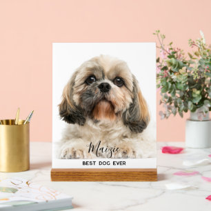 Maman Shih Tzu personnalisée Photo de chien