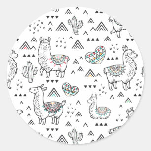 Maman Sticker de lama