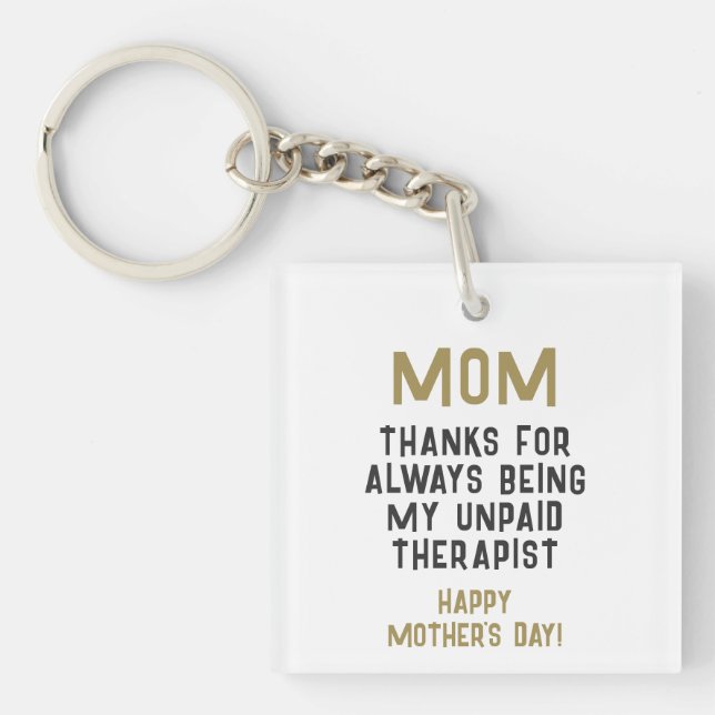 Maman Thérapeute non payé Drôle Humour Fête des Mè (Devant)