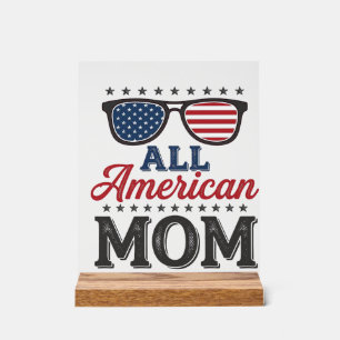 Maman tout à fait américaine Design de t-shirt vin
