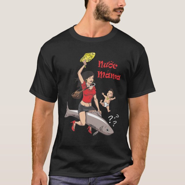 Maman Tshirts de Nuoc de Vietnamien ! (Devant)