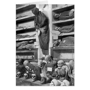 Mamans dans les catacombes de Palerme, Italie