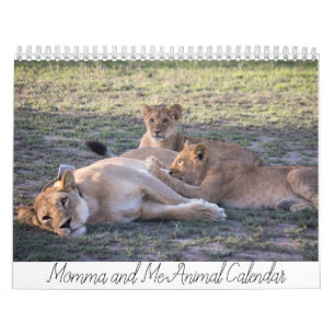 Mamans et moi calendrier animal