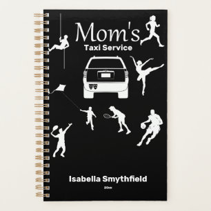 "Maman's Taxi Service" noir & blanc annuel