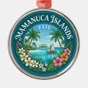 Mamanuca-Inseln Fidschi Ornament Aus Metall