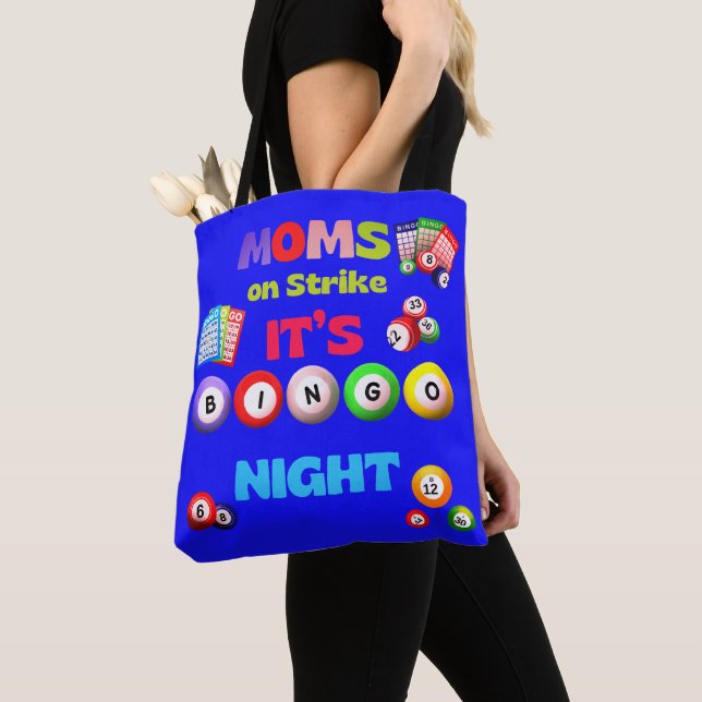 Mamas auf Streik, seine Bingo-Nacht Tasche (Von Nahem)