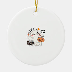 Mamas Boo - Niedliches Kawaii Halloween Boo 2025 G Keramik Ornament