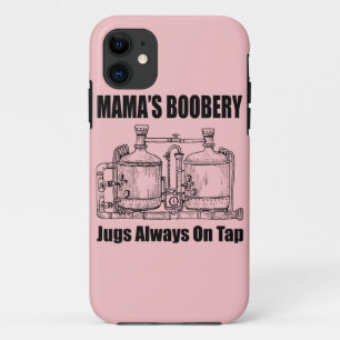Mamas Boobery Jugs immer Gestochen Case-Mate iPhone Hülle