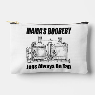 Mamas Boobery-Krüge immer auf Zapfhahn Zubehörtasche