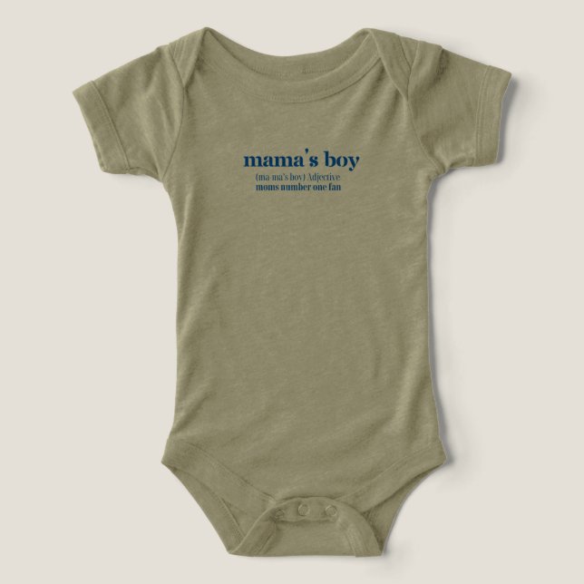 Mama's Boy Top (Design Vorderseite)