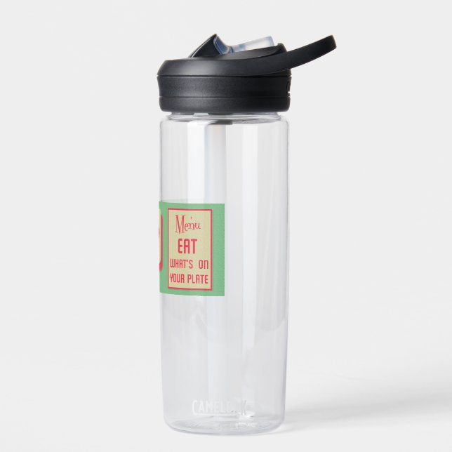 Mamas Diner Design der 50er Jahre Trinkflasche (Links)