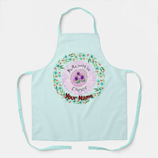 Mamas Diner Schürze (Vorderseite)