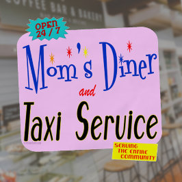 Mamas Diner und Taxi Service Sonniges Sprichwort S Schürze