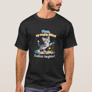 Mamas freches kleines Kätzchen - Süße und lustige T-Shirt
