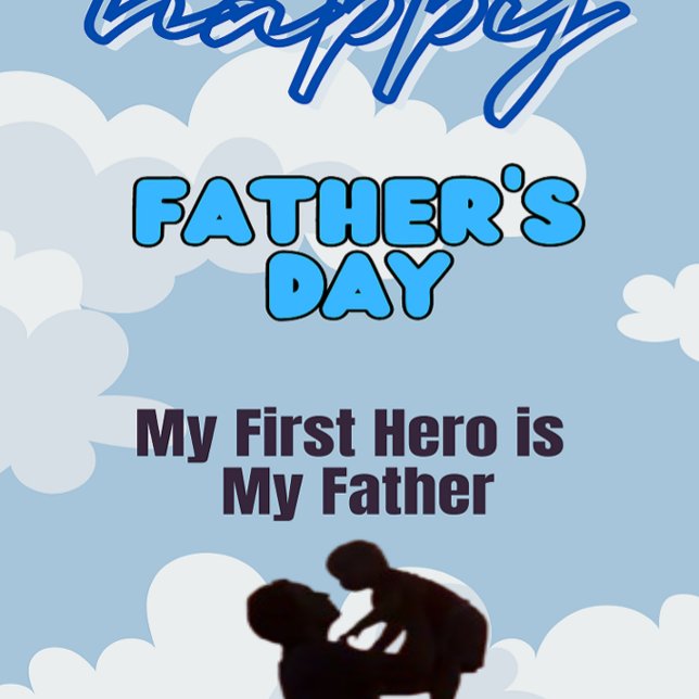 Mamas Freude Magnet (Happy Father's Day Invitation )