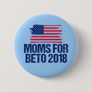 Mamas für Beto 2018 O'Rourke für den Senat Button