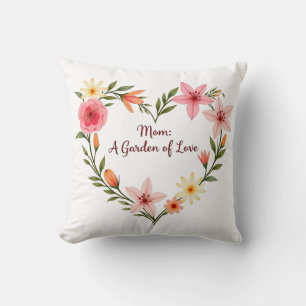 Mamas Garten der Liebe Kissen