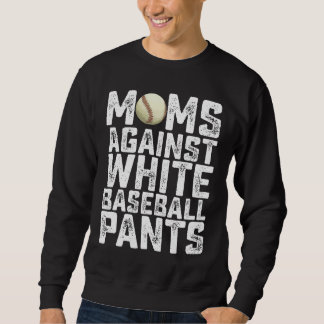 Mamas gegen den Muttertag weißer Baseballschwanzti Sweatshirt