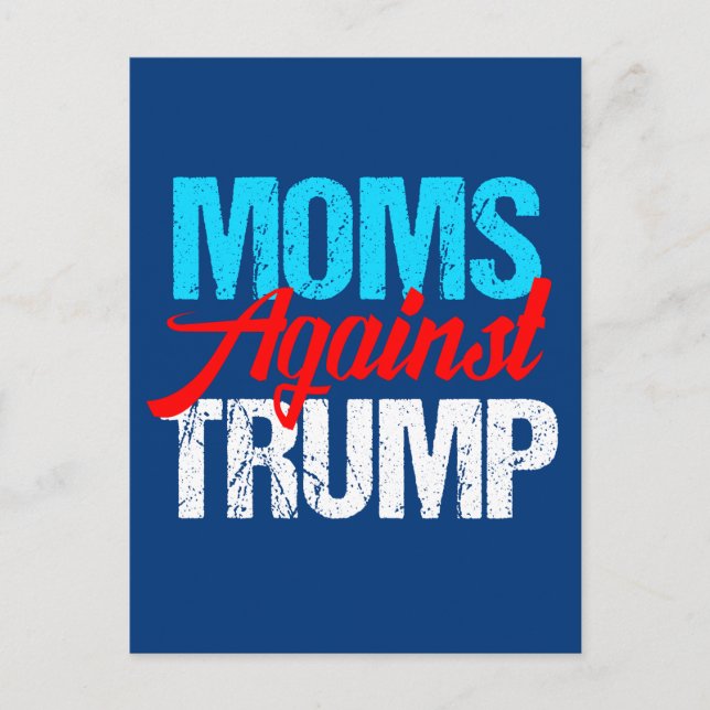 Mamas gegen Trump Postkarte (Vorderseite)