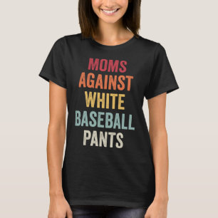 Mamas gegen weiße Baseballpflanzen 11 T-Shirt