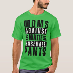 Mamas gegen weiße Baseballpflanzen 12 T-Shirt
