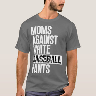 Mamas gegen weiße Baseballpflanzen 26 T-Shirt