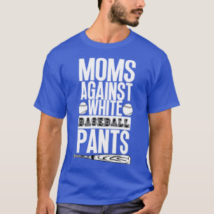Mamas gegen weiße Baseballpflanzen 36 T-Shirt
