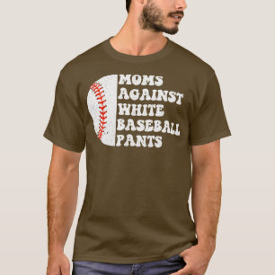 Mamas gegen weiße Baseballpflanzen 5 T-Shirt