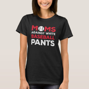 Mamas gegen weiße Baseballpflanzen 9 T-Shirt
